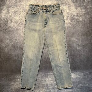 Vintage Levis 512 Women Slim Fit Straight Leg Jeans Light Wash High Rise 8 Reg S
